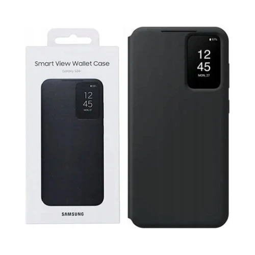 Etui Samsung Galaxy S24+ Plus Smart View Wallet Case Pokrowiec Czarny