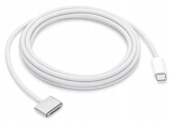 Kabel Przewód Apple USB-C Na MagSafe 3 MW613ZM/A Silver Srebrny Złącze 2M