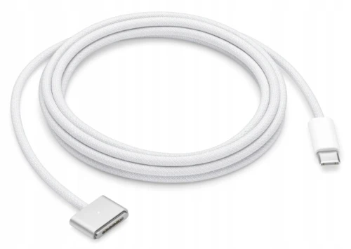 Kabel Przewód Apple USB-C Na MagSafe 3 MW613ZM/A Silver Srebrny Złącze 2M