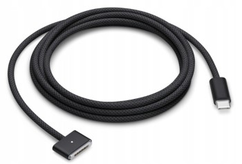 Kabel Przewód Apple USB-C Na MagSafe 3 MUVQ3ZM/A Gwiezdna Czerń Złącze 2M