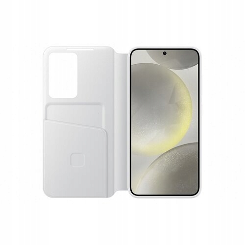 Etui Samsung Galaxy S24 Smart View Wallet Case Biały Pokrowiec Z Klapką