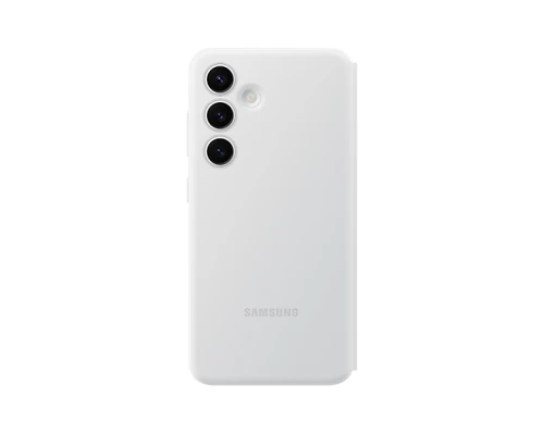 Etui Samsung Galaxy S24 Smart View Wallet Case Biały Pokrowiec Z Klapką