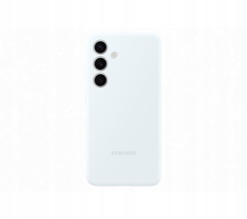 Oryginalne Etui Silikonowe Samsung Galaxy S24 Białe Silicone Case Plecki