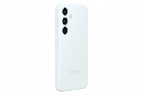 Oryginalne Etui Silikonowe Samsung Galaxy S24 Białe Silicone Case Plecki