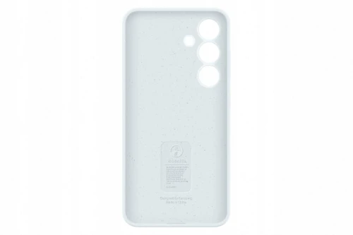 Oryginalne Etui Silikonowe Samsung Galaxy S24 Białe Silicone Case Plecki