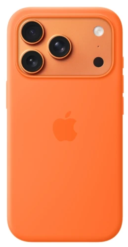 Etui Silikonowe Apple iPhone 17 Pro Orange MagSafe Pomarańczowe Plecki