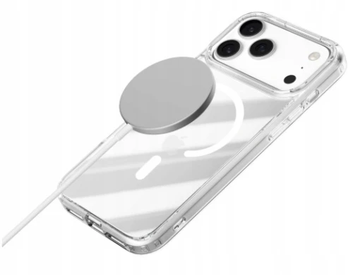 Etui Mutural Ice Apple iPhone 18 Pro Max / 17 Pro Max Przezroczyste MagSafe