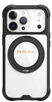 Etui Mutural Obsidian MagSafe Do Apple iPhone 18 Pro / 17 Pro Czarne Black