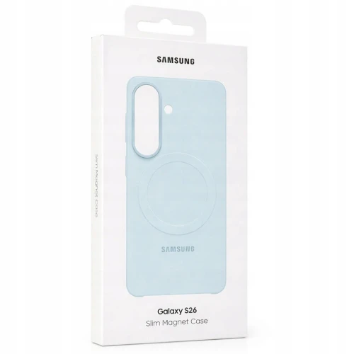 Etui Samsung Galaxy S26 Slim Magnetic Case Light Blue Błękitne EF-SS942CLE
