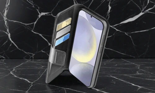 Etui z Klapką Cellularline Do Samsung Galaxy S25 Ultra Czarny Pokrowiec
