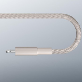 Kabel Apple Beats USB typ C - Lightning 1,5M Beżowy Stone Nylonowy Pleciony