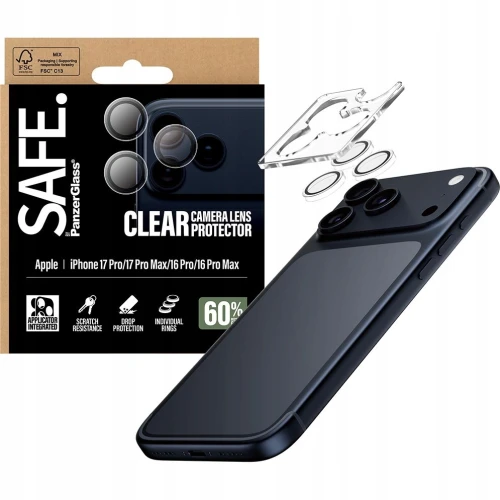 Mocne Szkło Hartowane PanzerGlass Na Aparat Apple iPhone 18 / 17 Pro Max