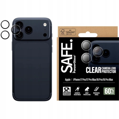 Mocne Szkło Hartowane PanzerGlass Na Aparat Apple iPhone 18 / 17 Pro Max