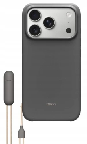 Etui Apple Beats Kickstand Do iPhone 17 Pro Szafirowy Szary MagSafe Case