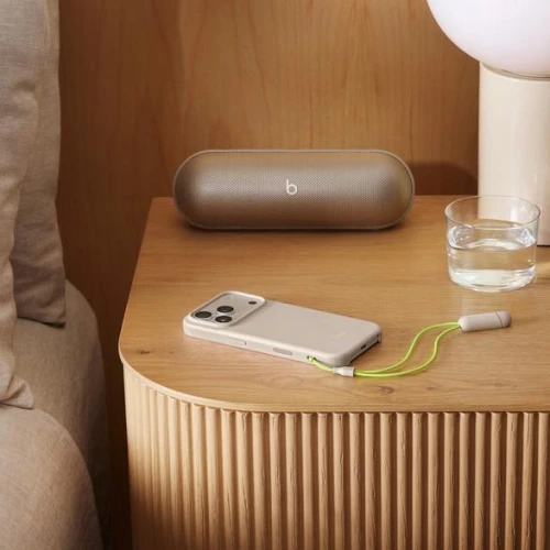 Etui Beats Kickstand Do Apple iPhone 17 Pro Boksytowy Beżowy MagSafe Case