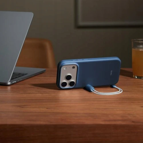 Etui Beats Kickstand Do Apple iPhone 17 Pro Granitowy Granat MagSafe Case