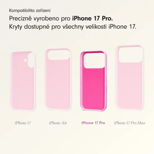 Etui Beats MagSafe Do Apple iPhone 17 Pro Opalowy Różowy Camera Control