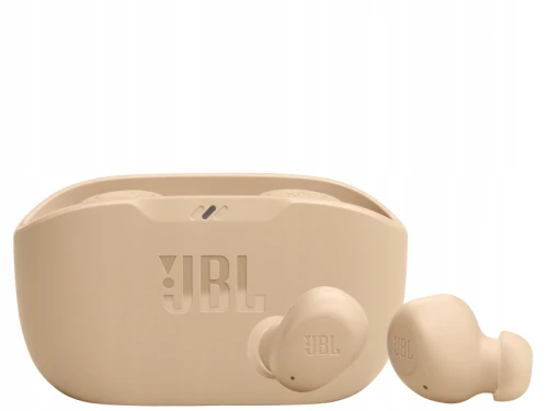 Słuchawki Dokanałowe JBL Wave Buds TWS Beżowe Beige Bezprzewodowe Bluetooth