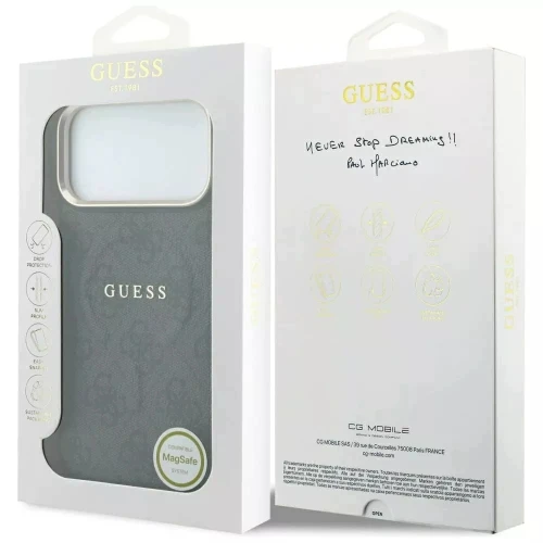 Etui Guess Do Apple iPhone 18 Pro / 17 Pro MagSafe Hard Case Classic Logo
