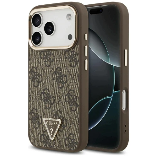 Etui Guess Do Apple iPhone 18 Pro / 17 Pro MagSafe Hard Case Triangle Logo