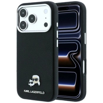 Etui Karl Lagerfeld do Apple iPhone 17 Pro 18 Pro MagSafe Hard Case Czarne