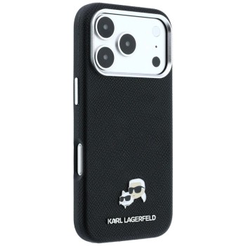 Etui Karl Lagerfeld do Apple iPhone 17 Pro 18 Pro MagSafe Hard Case Czarne