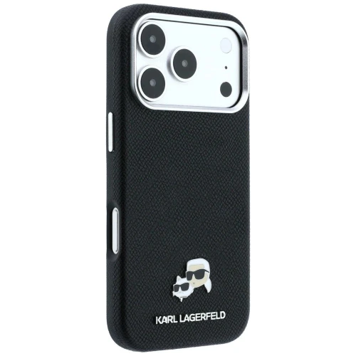 Etui Karl Lagerfeld do Apple iPhone 17 Pro 18 Pro MagSafe Hard Case Czarne