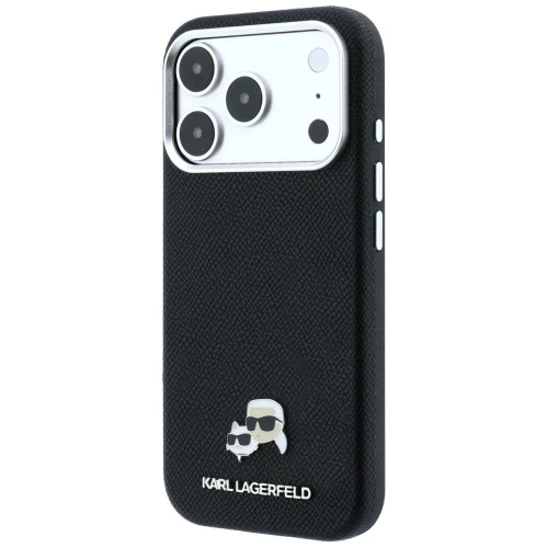 Etui Karl Lagerfeld do Apple iPhone 17 Pro 18 Pro MagSafe Hard Case Czarne