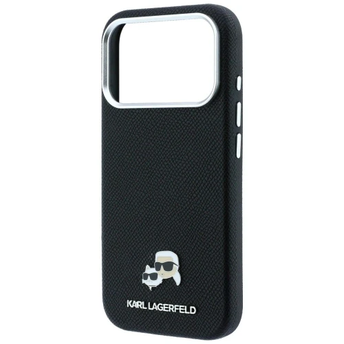 Etui Karl Lagerfeld do Apple iPhone 17 Pro 18 Pro MagSafe Hard Case Czarne