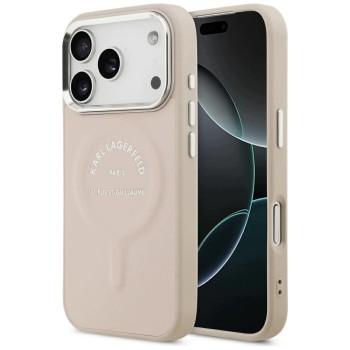 Etui Karl Lagerfeld do Apple iPhone 17 Pro / 18 Pro MagSafe Różowe Pink