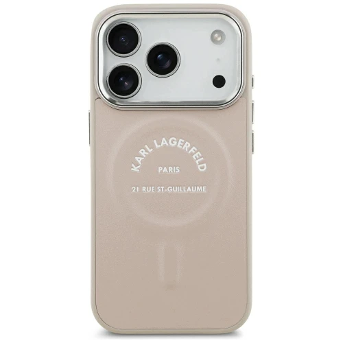 Etui Karl Lagerfeld do Apple iPhone 17 Pro / 18 Pro MagSafe Różowe Pink
