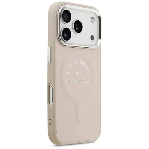 Etui Karl Lagerfeld do Apple iPhone 17 Pro / 18 Pro MagSafe Różowe Pink