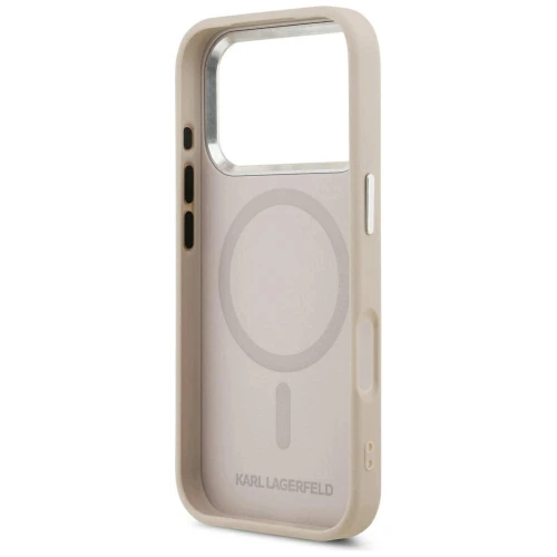 Etui Karl Lagerfeld do Apple iPhone 17 Pro / 18 Pro MagSafe Różowe Pink