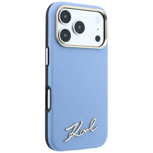 Etui Karl Lagerfeld do Apple iPhone 17 Pro / 18 Pro MagSafe Light Blue