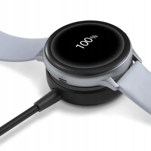 Ładowarka Indukcyjna Samsung Galaxy Watch 4 / 5 / Active Fast Charge Czarna