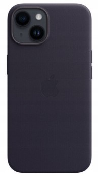 Etui Skórzane Apple iPhone 14 Atramentowy Ink MPP63ZM/A Leather MagSafe