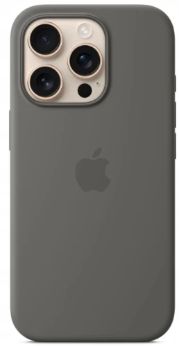 Etui Silikonowe Apple iPhone 16 Pro Stone Gray Szare MYYL3ZM/A MagSafe