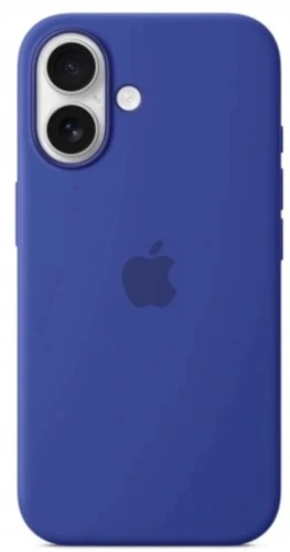 Etui Silikonowe Apple iPhone 16 Niebieski MYY63ZM/A Ultramarine MagSafe