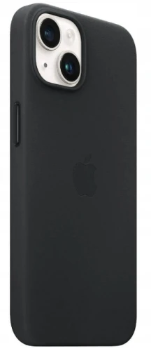Etui Skórzane Apple iPhone 14 Plus MPP93ZM/A Midnight Czarny MagSafe Case