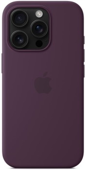 Etui Silikonowe Apple iPhone 16 Pro Bordowe Plum Wiśnia MYYM3ZM/A MagSafe
