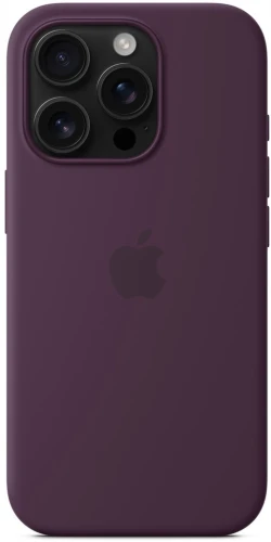 Etui Silikonowe Apple iPhone 16 Pro Bordowe Plum Wiśnia MYYM3ZM/A MagSafe