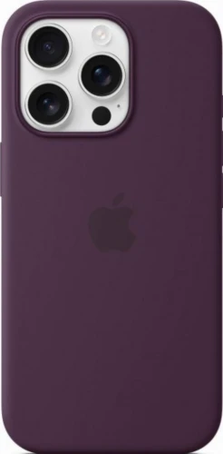 Etui Silikonowe Apple iPhone 16 Pro Bordowe Plum Wiśnia MYYM3ZM/A MagSafe