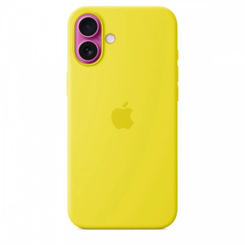 Etui Silikonowe Apple iPhone 16 Plus Star Fruit Karambola Żółte MagSafe