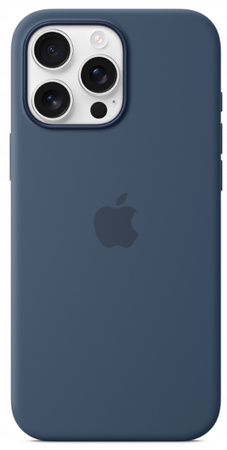 Etui Silikonowe Apple iPhone 16 Pro Max Denim Granatowy MYYU3ZM/A MagSafe