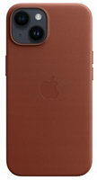 Etui Skórzane Apple iPhone 14 Brązowe Umbre MPP73ZM/A MagSafe Plecki