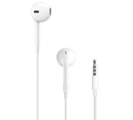 Słuchawki Apple Earpods Mini Jack 3.5MM Douszne Przewodowe MNHF2ZM/A Białe