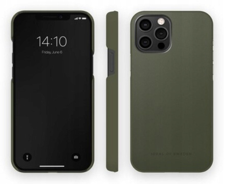 Etui Do Apple iPhone 12 Pro Max Ideal Of Sweden Intense Khaki Zielony Case