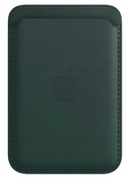 Portfel Apple Wallet Leather Forest Green MPPT3ZM/A Zielony Skórzany