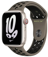 Pasek Apple Nike Sport Band 44 / 45 / 49MM MPH73ZM/A Dark Olive Czarny