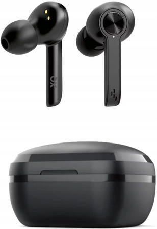 Bezprzewodowe Słuchawki Dokanałowe Xqisit TWS300 ANC Earphones Wyświetlacz